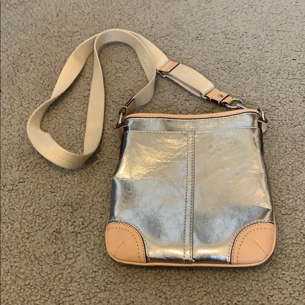 Coach Silver Crossbody